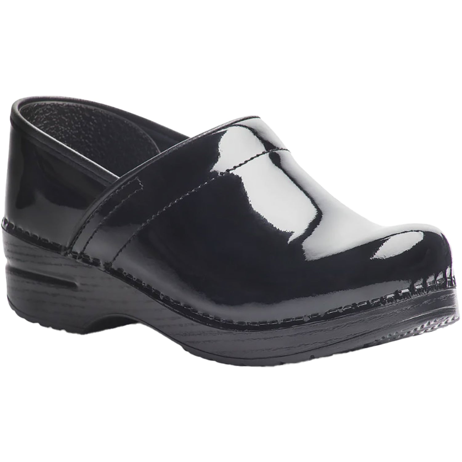 Dansko Professional Women's Clogs Black Patent Leather