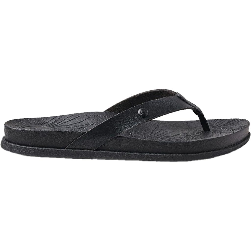 Reef Cushion Porto Cruz Women's Thong Sandals Black Night