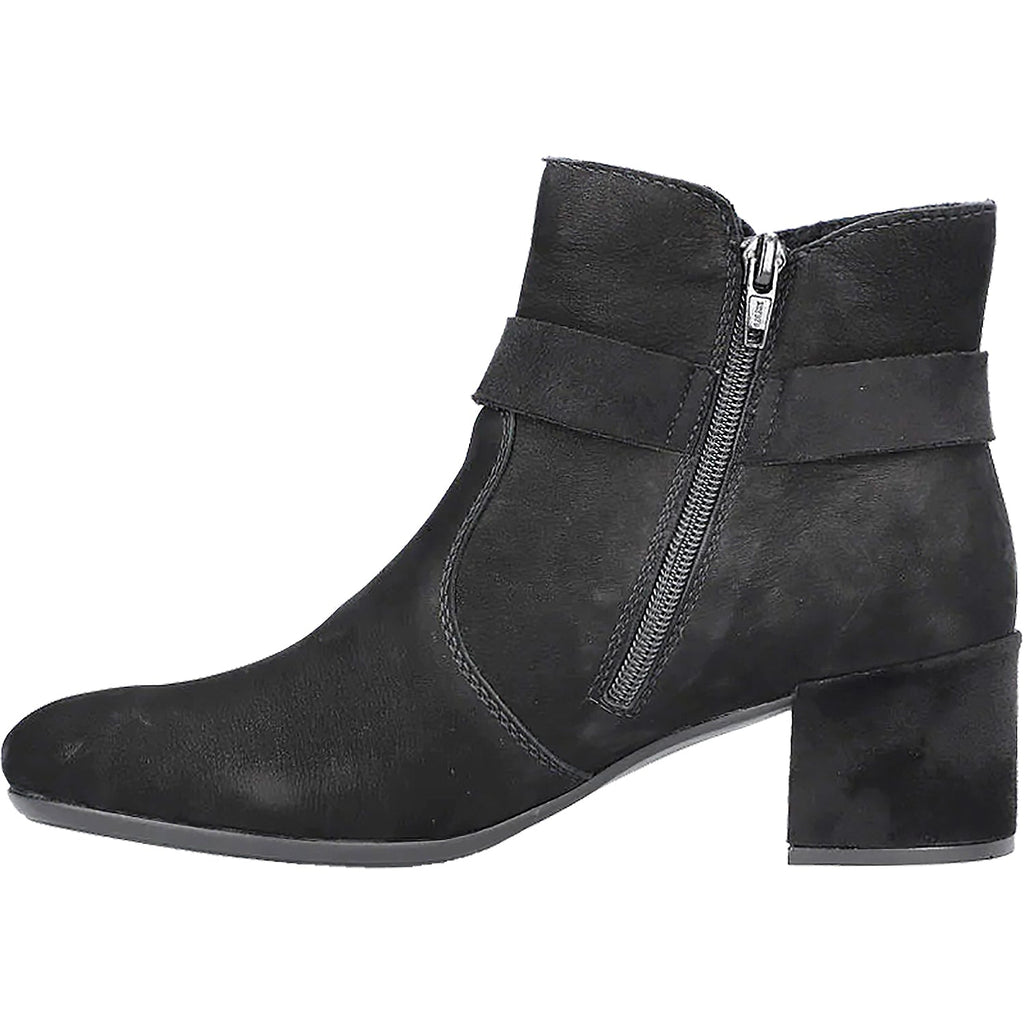 Rieker 70289-00 Sarah 89 Women's Ankle Boots Black Suede
