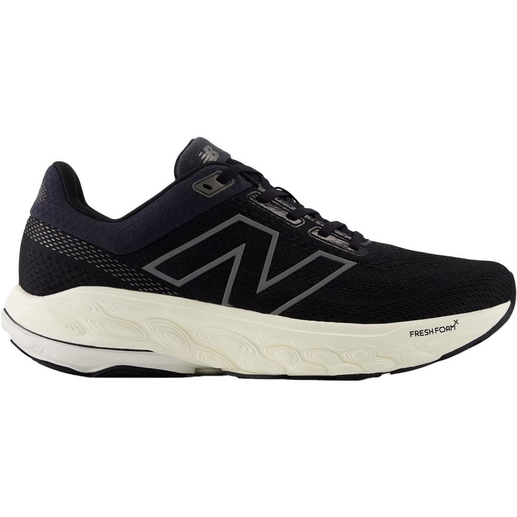 New Balance Fresh Foam X M860K14 (Neutral Support) (Stability Support) Men's Athletic Shoes Black/Phantom/Seasalt Mesh