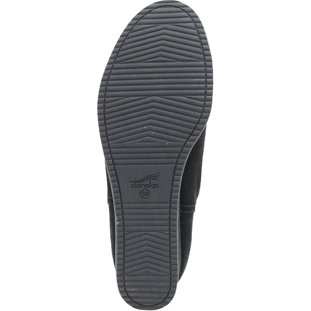 Dansko Stephanie Women's Causal Waterproof Boots Black Waterproof Suede