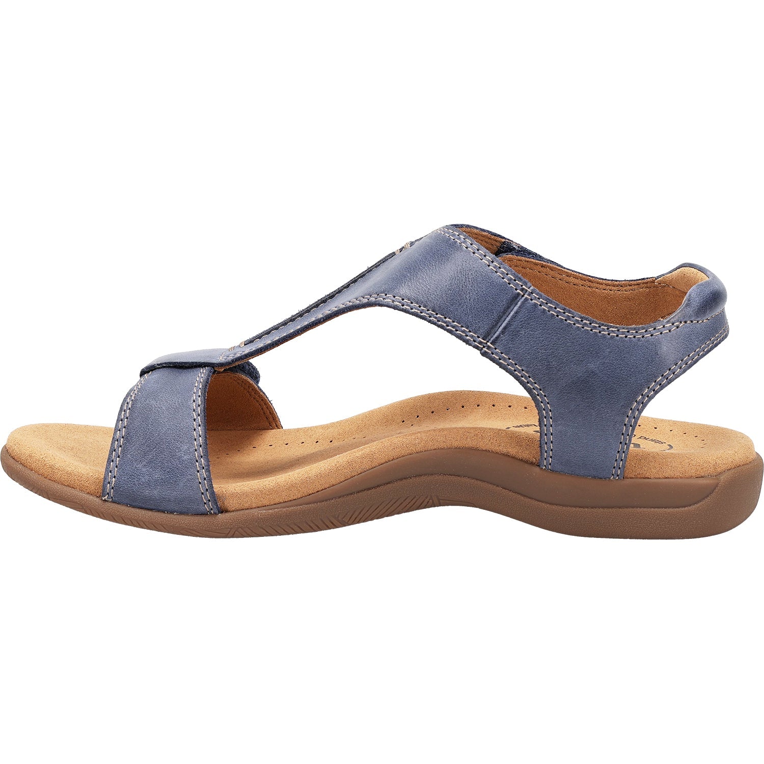 Taos The Show Women's Sandals Dark Blue Leather