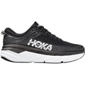 Hoka Bondi 7 Women's Road Running Shoes Black/White Mesh