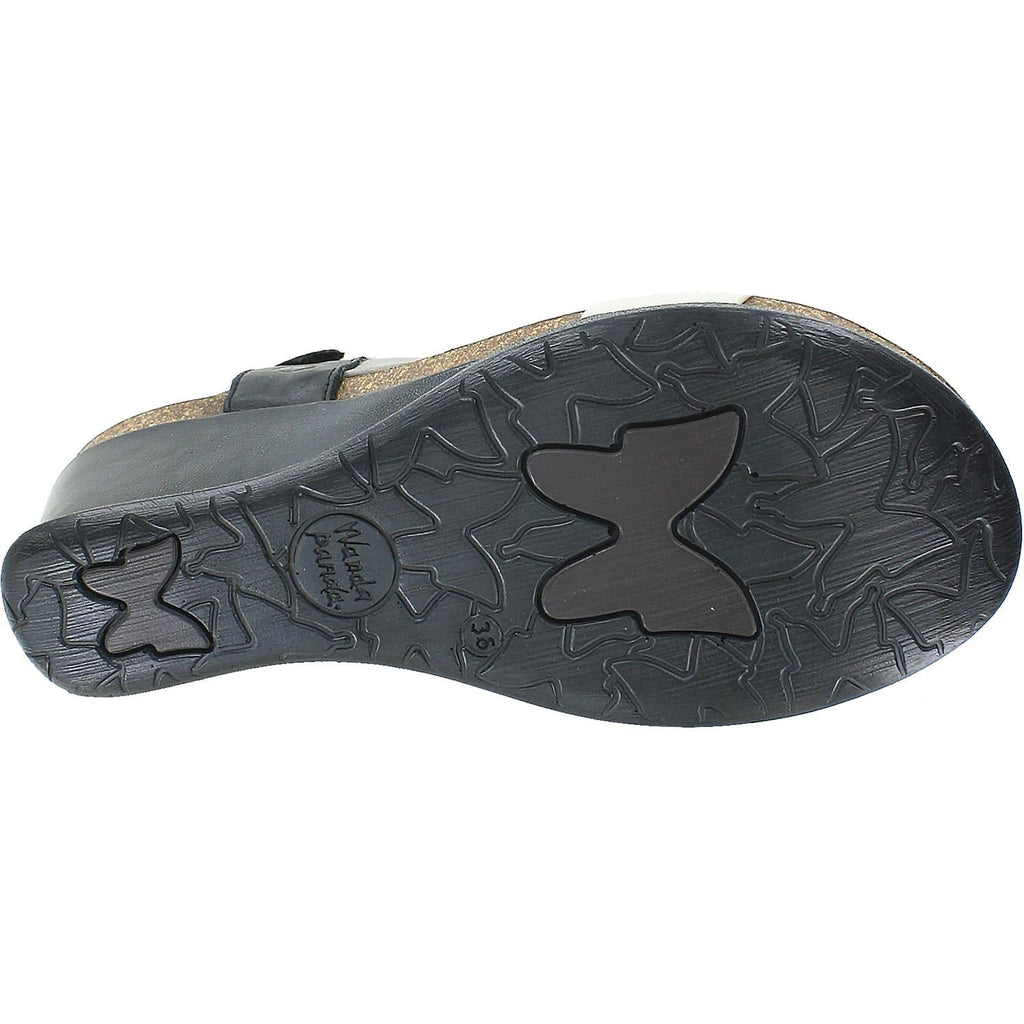 Women's Wanda Panda Meryl WP-3111 Black Leather