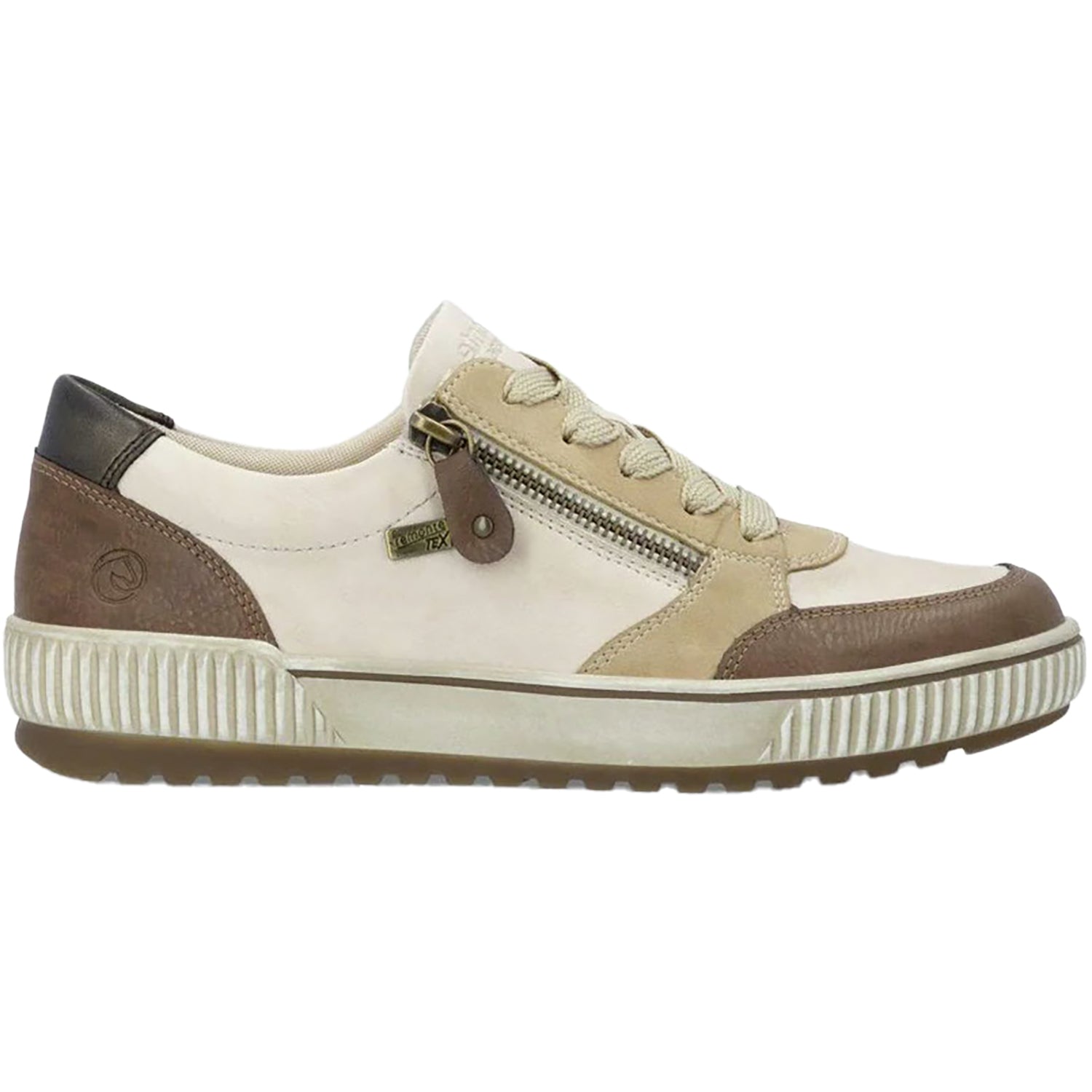 Remonte D0701-60 Combi Women's Shoes Chestnut/Sand/Marble
