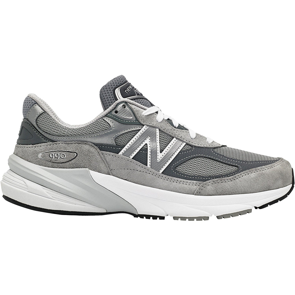 New Balance M990GL6 - Made in USA Men's Running Shoes Grey Suede/Mesh