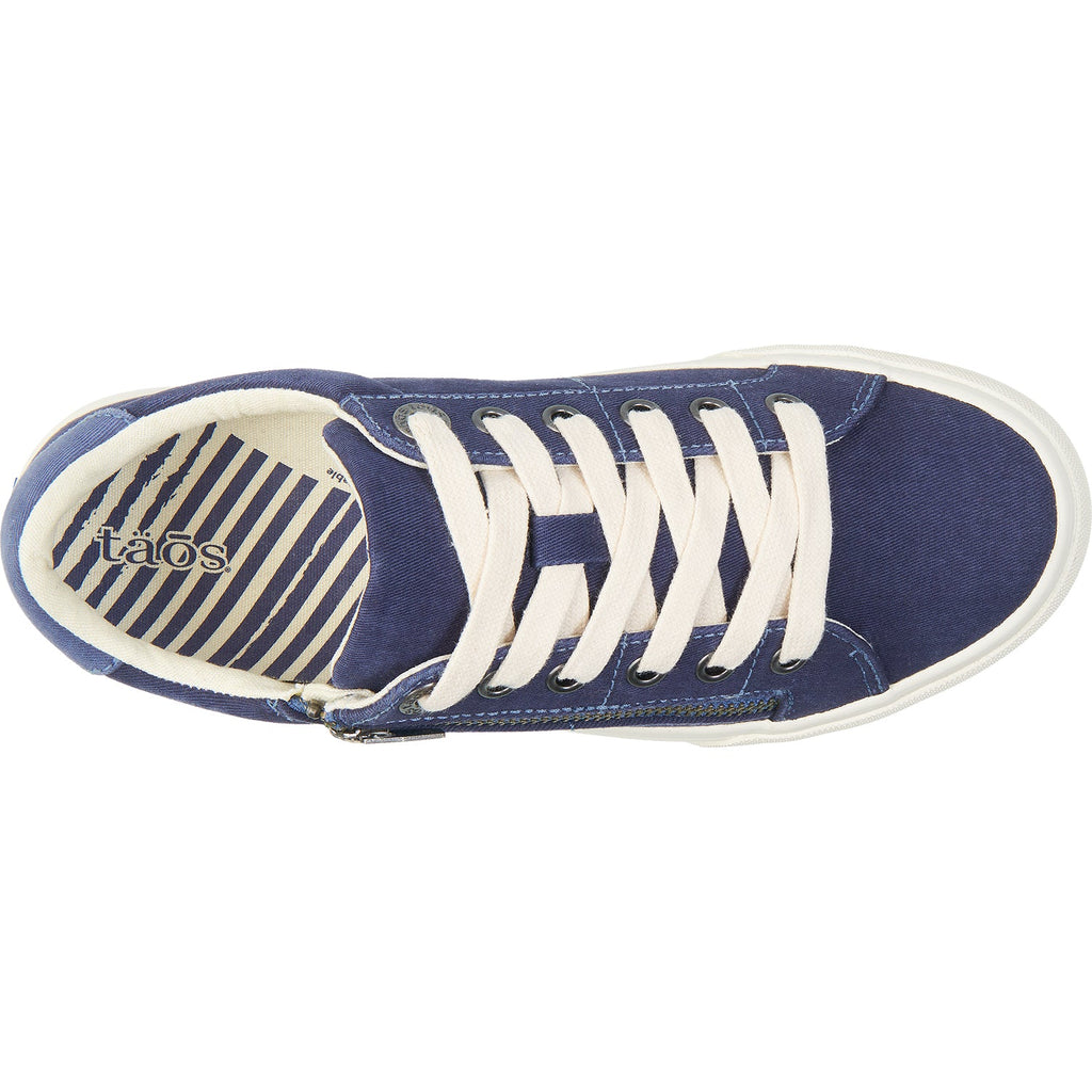 Taos Z Soul Women's Sneakers Navy Indigo Vintage Canvas