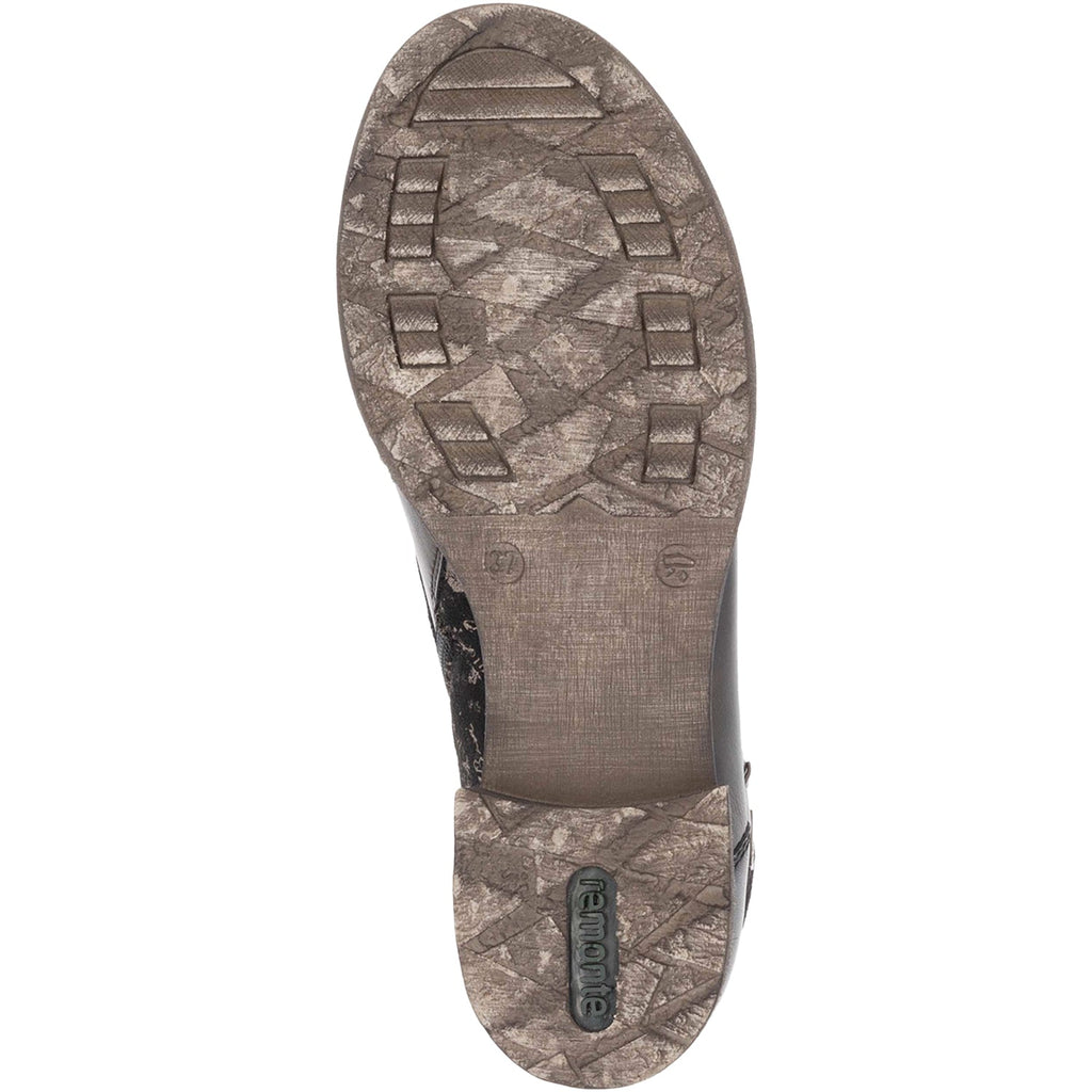 Remonte D4381-03 Women's Water Resistant Boots Schwarz/Antik/Schwarz Synthetic