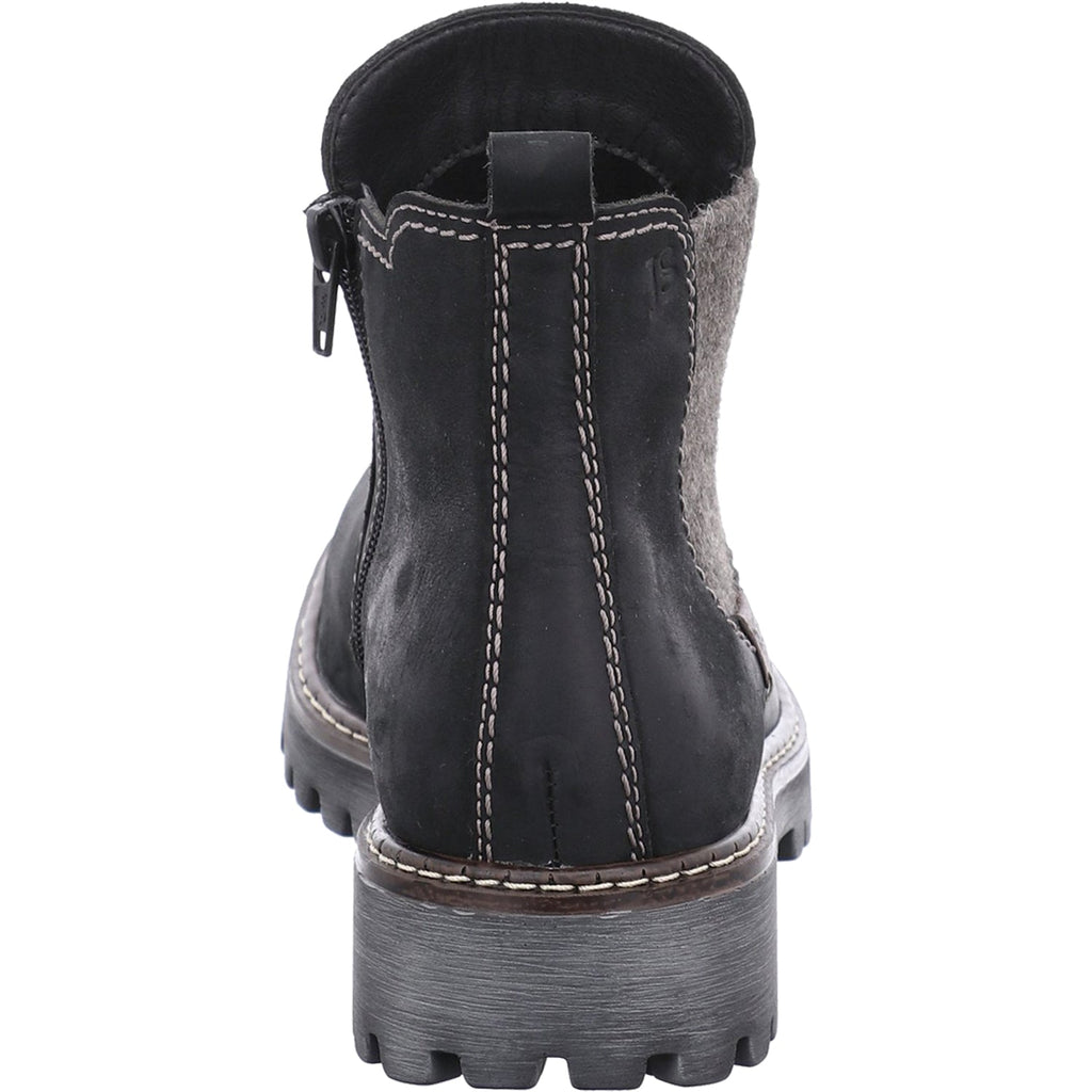 Josef Seibel Marta 03 Women's Ankle Boots Black Leather