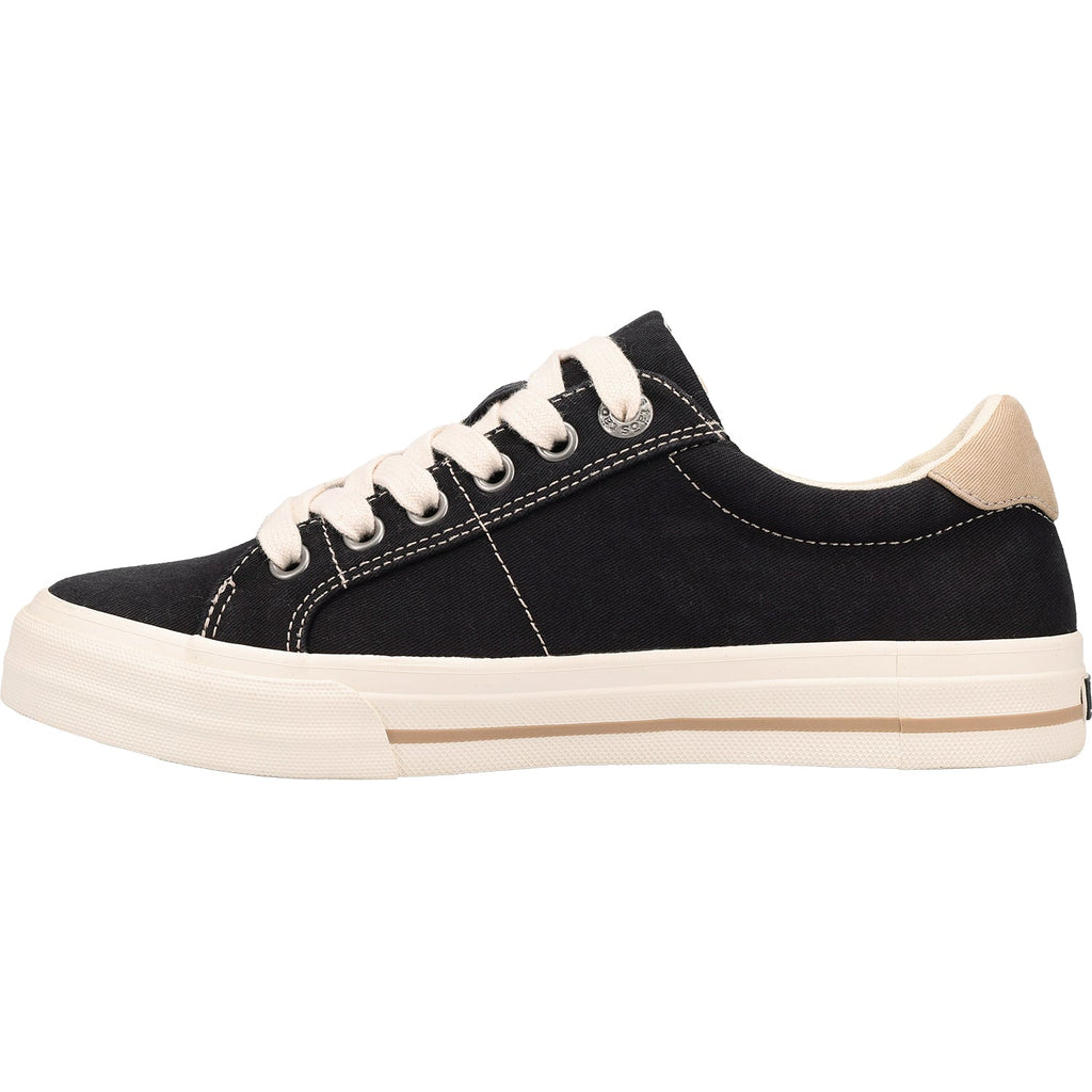 Taos Z Soul Women's Sneakers Black/Tan Distressed Canvas