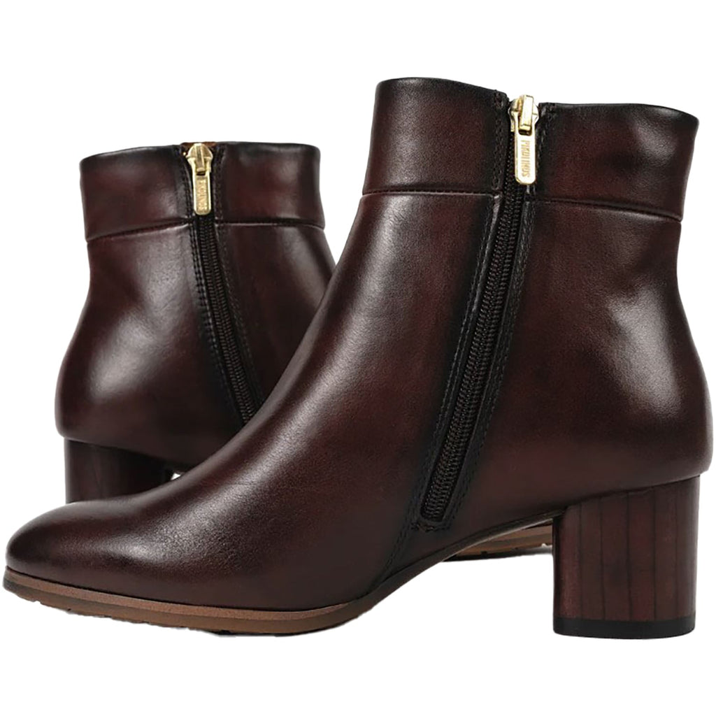 Pikolinos Calafat W1Z-8588 Women's Boots Caoba Leather