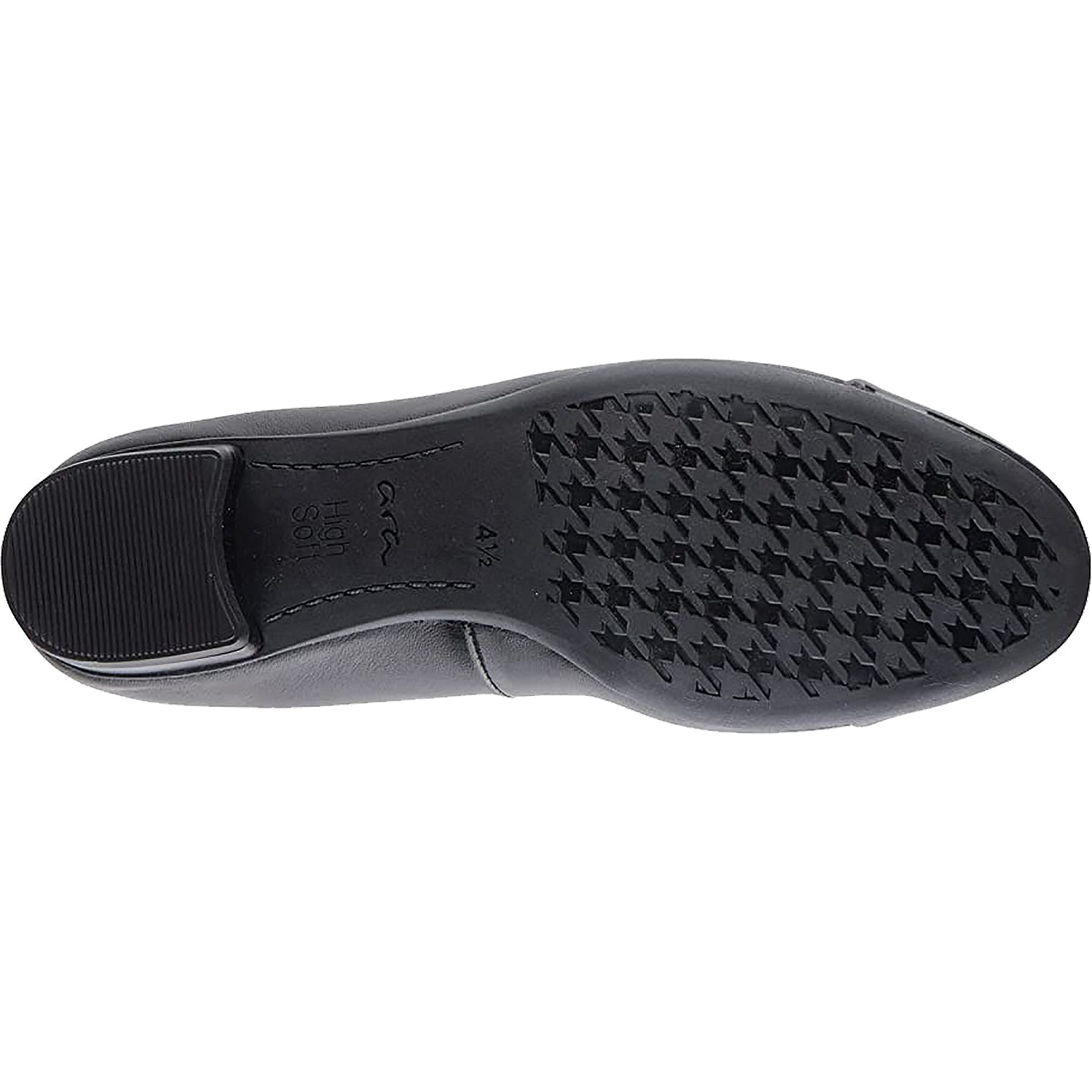 Ara Belinda Women's Slip On Ballerina Flats Black Leather/Patent