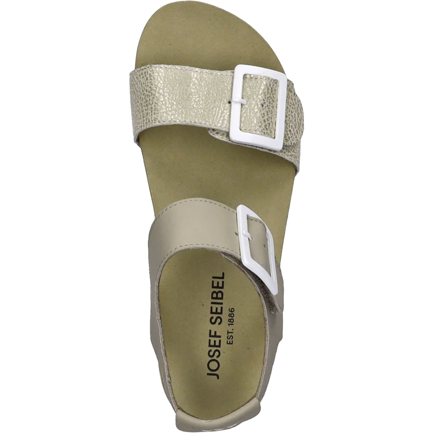 Josef Seibel Quinn 02 Women's Wedges Creme Kombi Leather