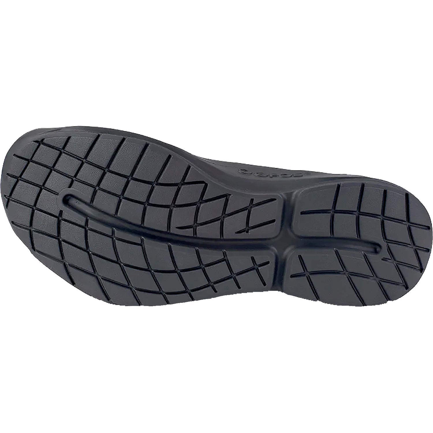 OOFOS OOmg Sport Low Men's Recovery Shoes Black Mesh