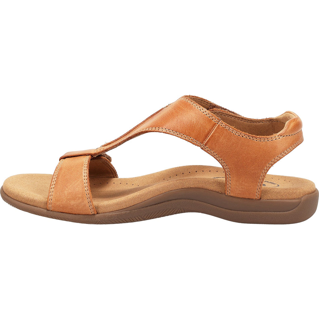 Taos The Show Women's Sandals Caramel Leather