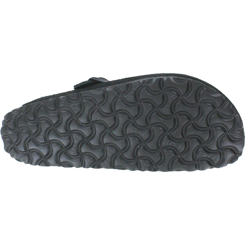 Birkenstock Boston Soft Footbed Unisex Clogs Black Suede