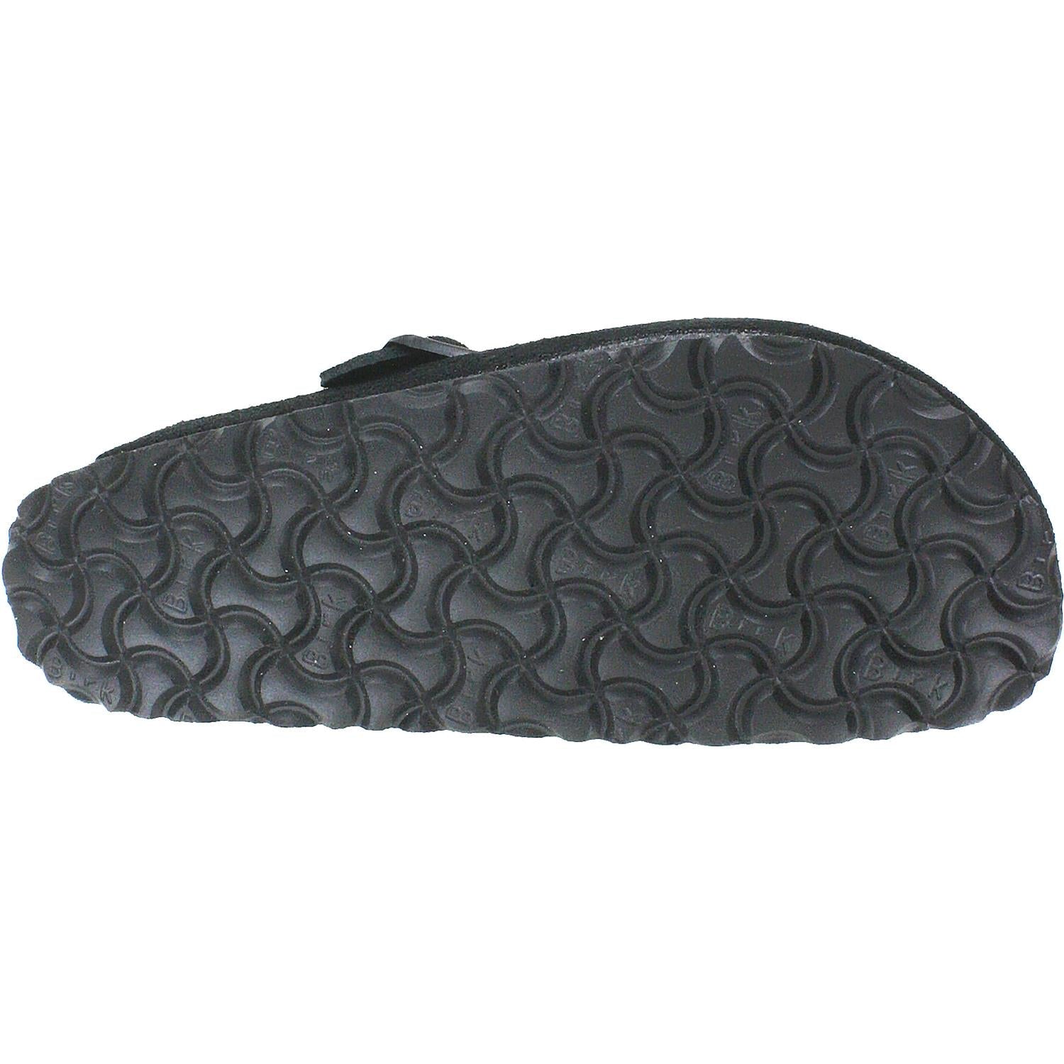 Birkenstock Boston Soft Footbed Unisex Clogs Black Suede