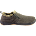 Tempur-Pedic Warrick Men's Slippers Charcoal Suede