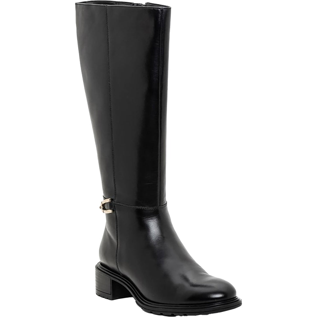 Ara Plumeria Tall Calf Women's Tall Boots Black