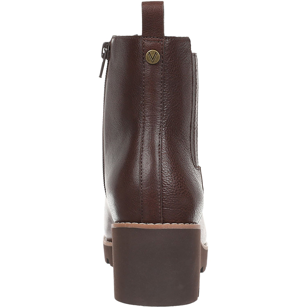 Vionic Aria Water Resistant Women's Boots Dark Brown Leather
