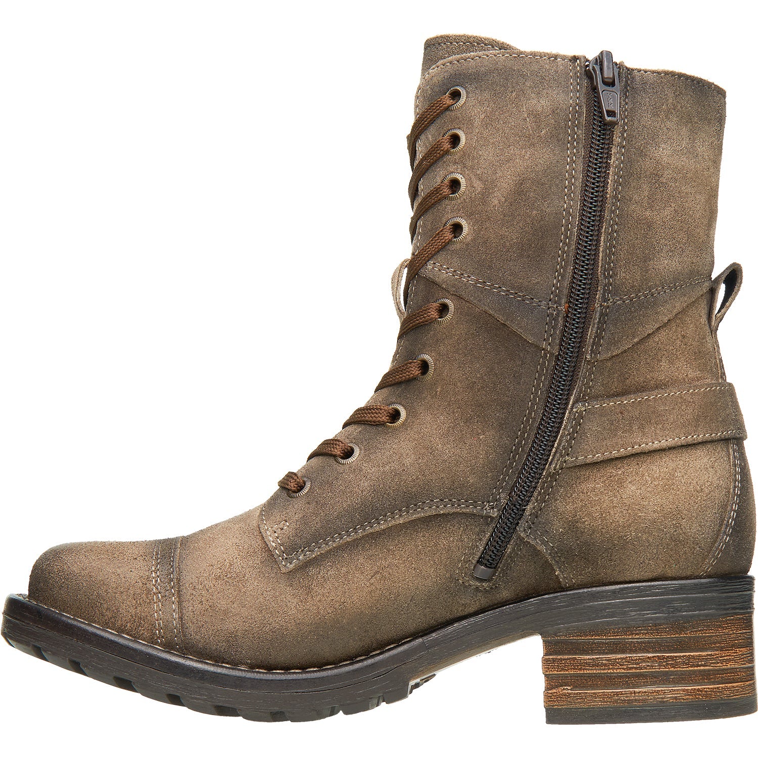 Taos Crave Women's Boots Smoke Rugged Leather