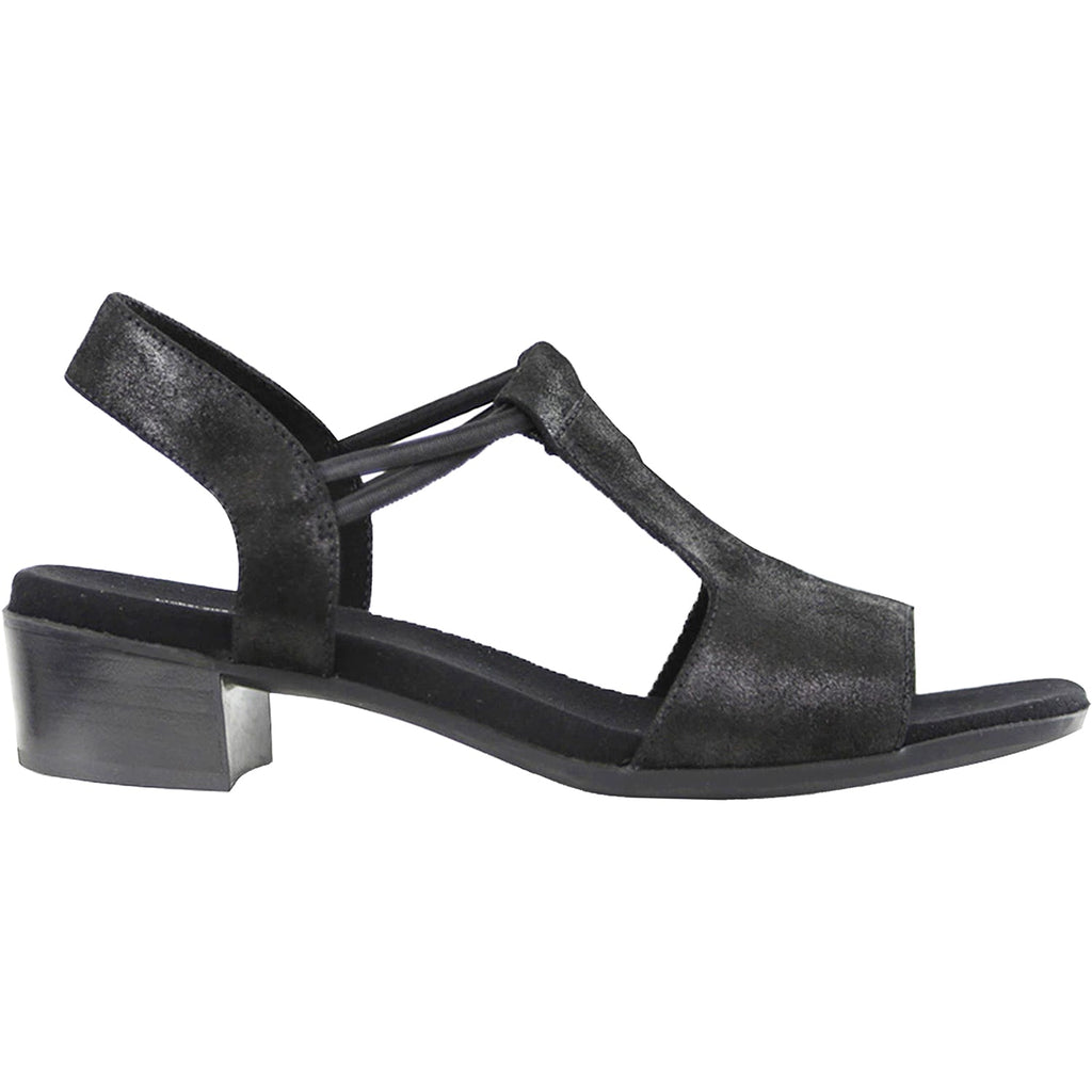 Munro Susan Women's High Heel Sandals Black Stardust Leather