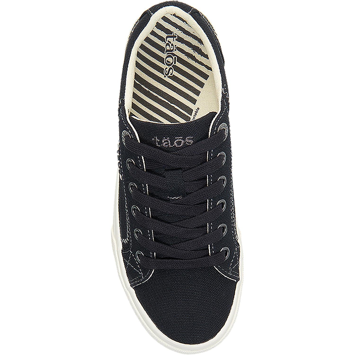 Taos Plim Soul Women's Sneaker Black Canvas