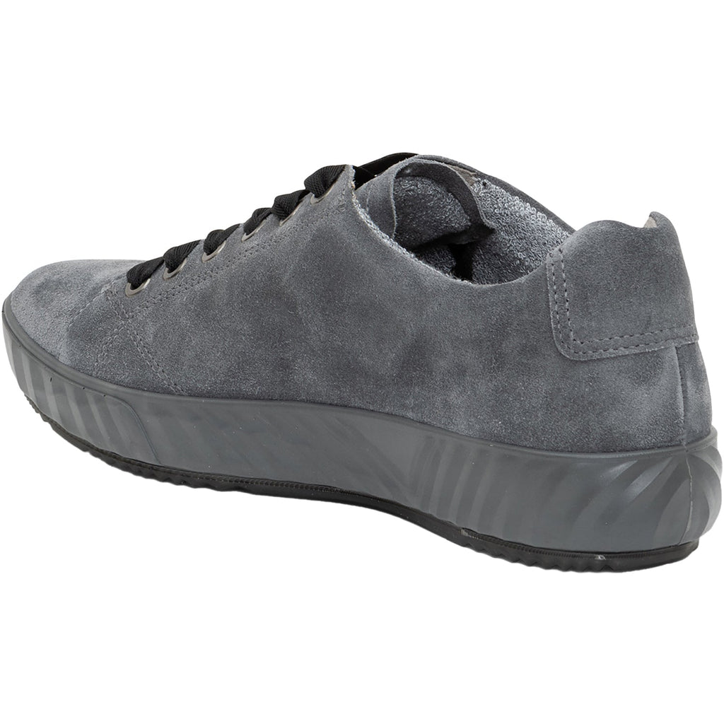 Ara Alexandria Women's Lace Up Shoes Sneakers Graphite Grey Suede