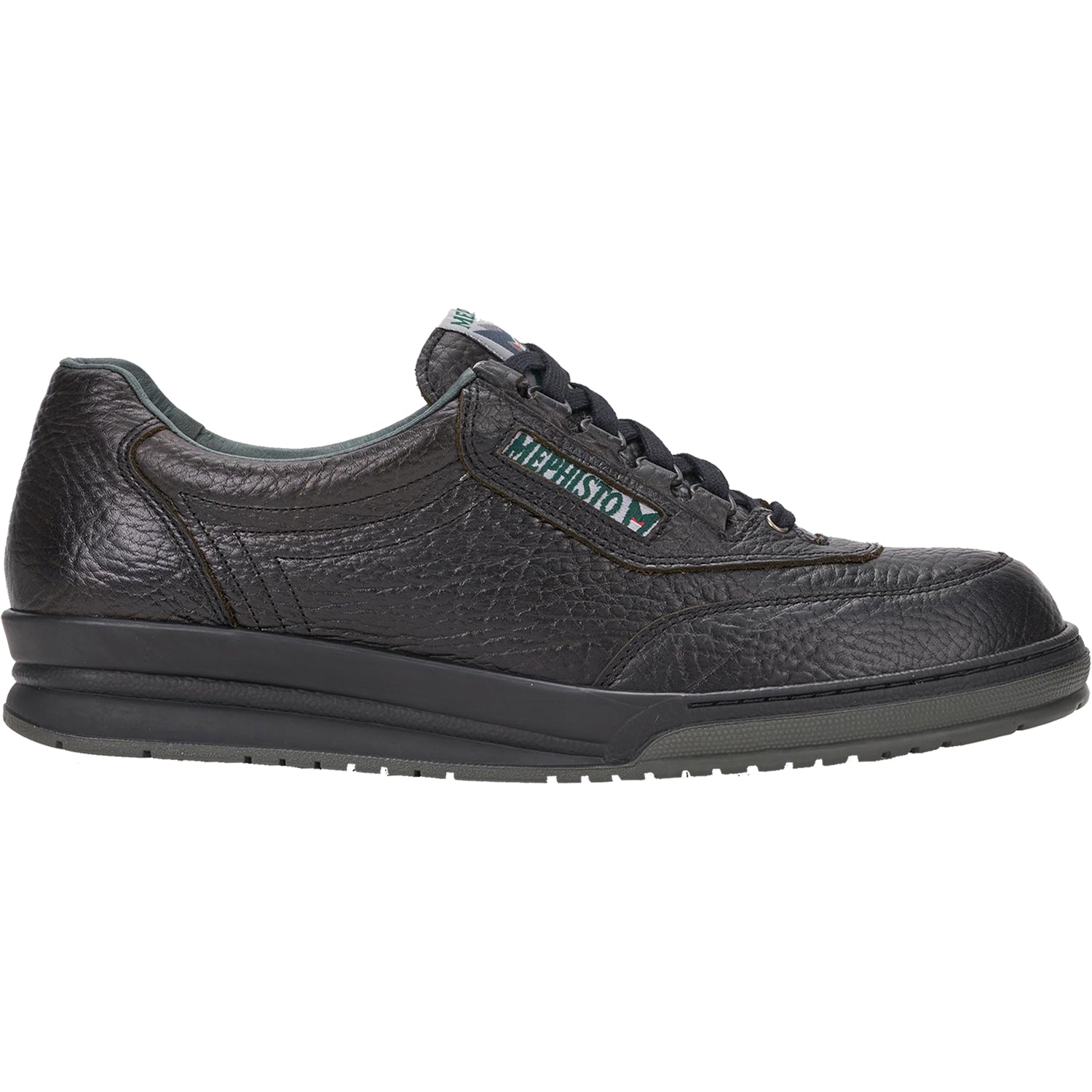 Mephisto Match Men's Walking Shoes Black Leather