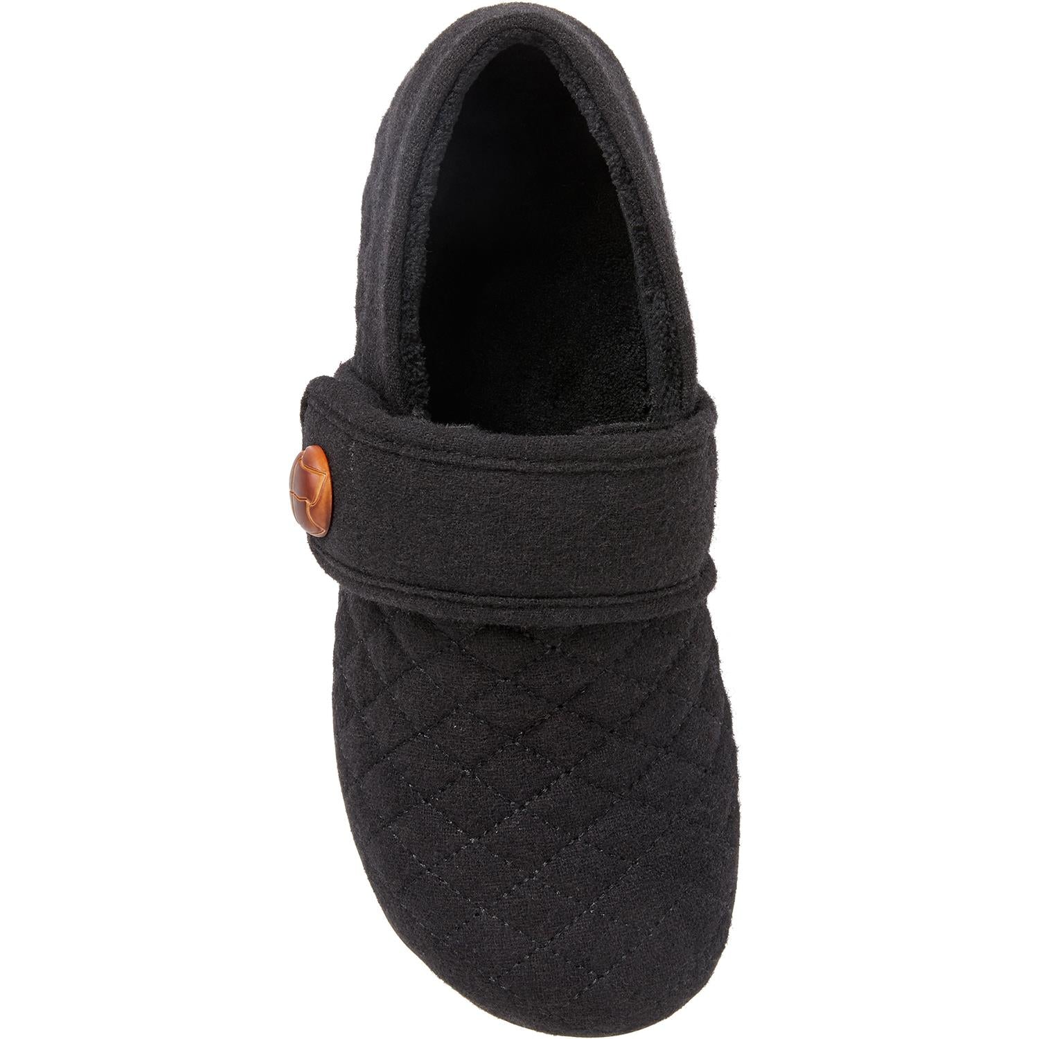 Vionic Jackie Women's Slippers Black Flannel