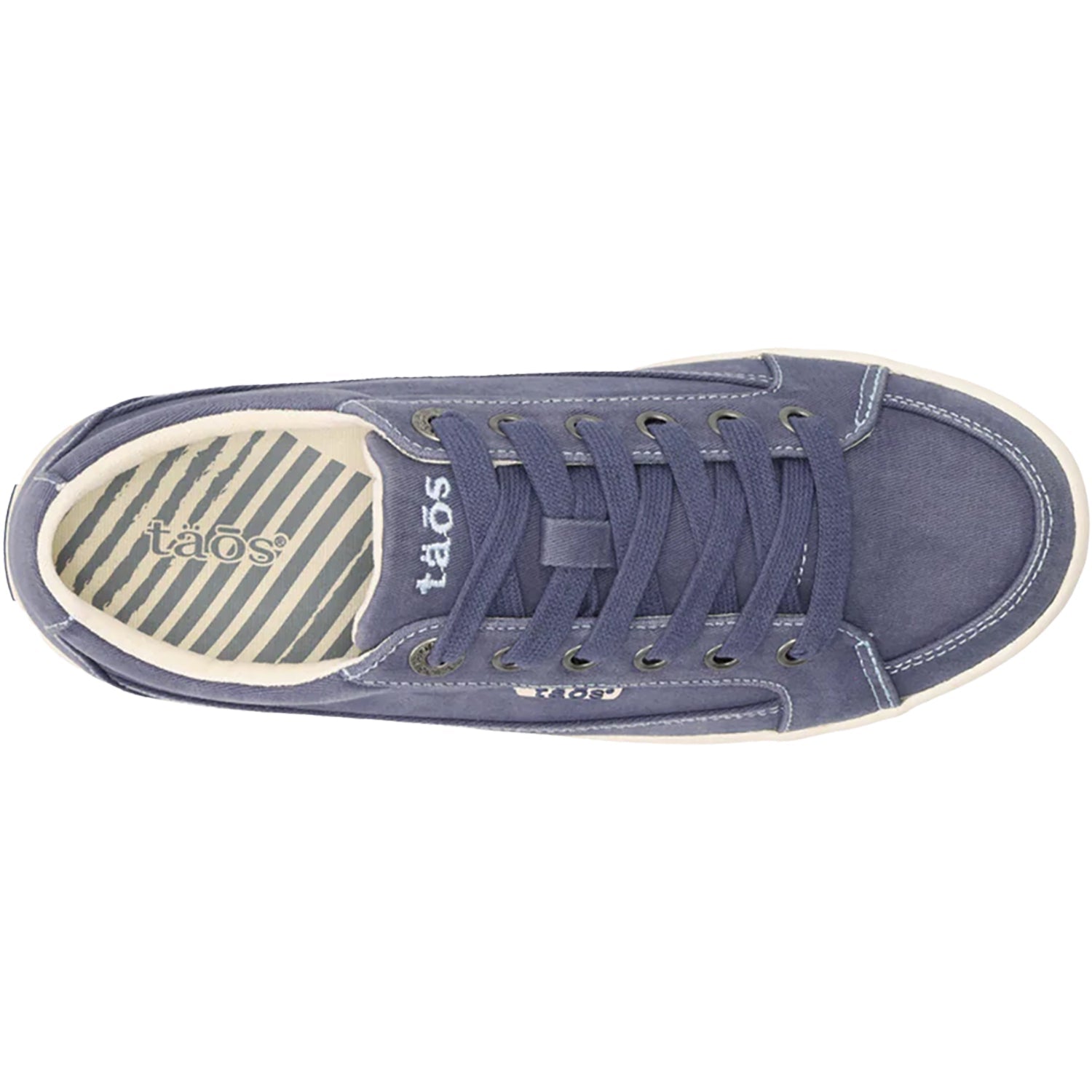 Taos Moc Star 2 Women's Sneakers Indigo Distressed Canvas