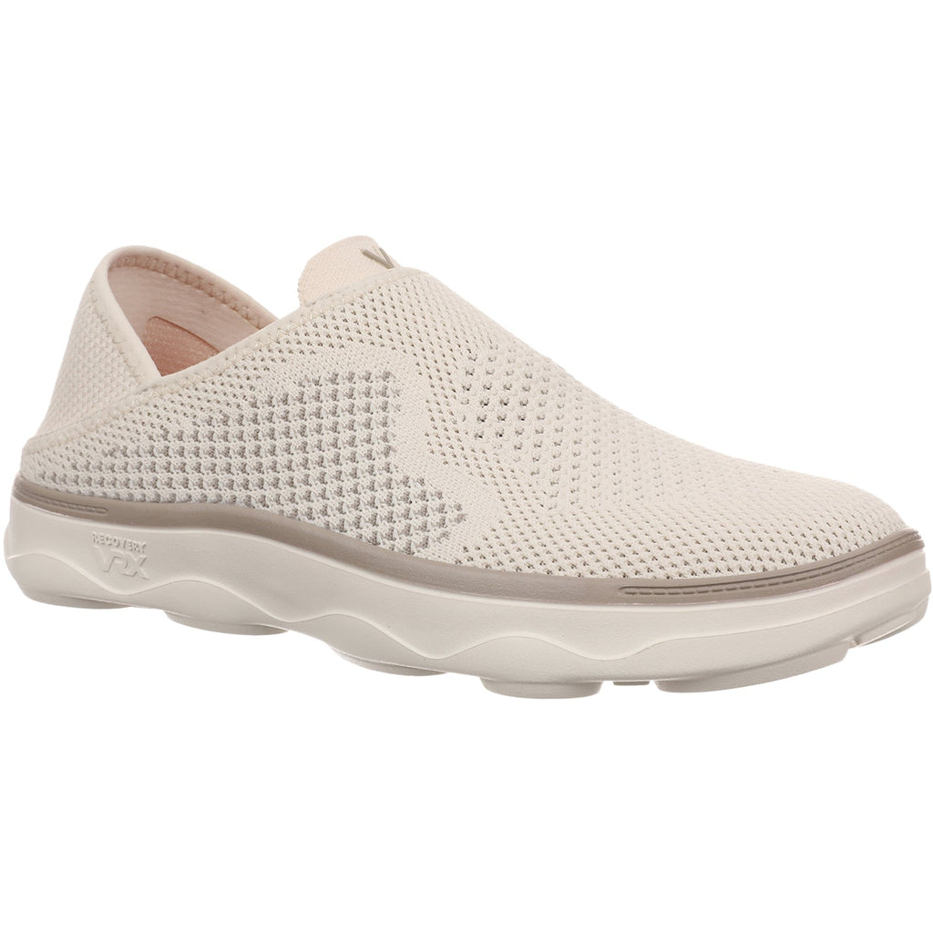 Vionic Sage Rx Stretch Knit Women's Athletic Athleisure Shoes Slip Ons Cream
