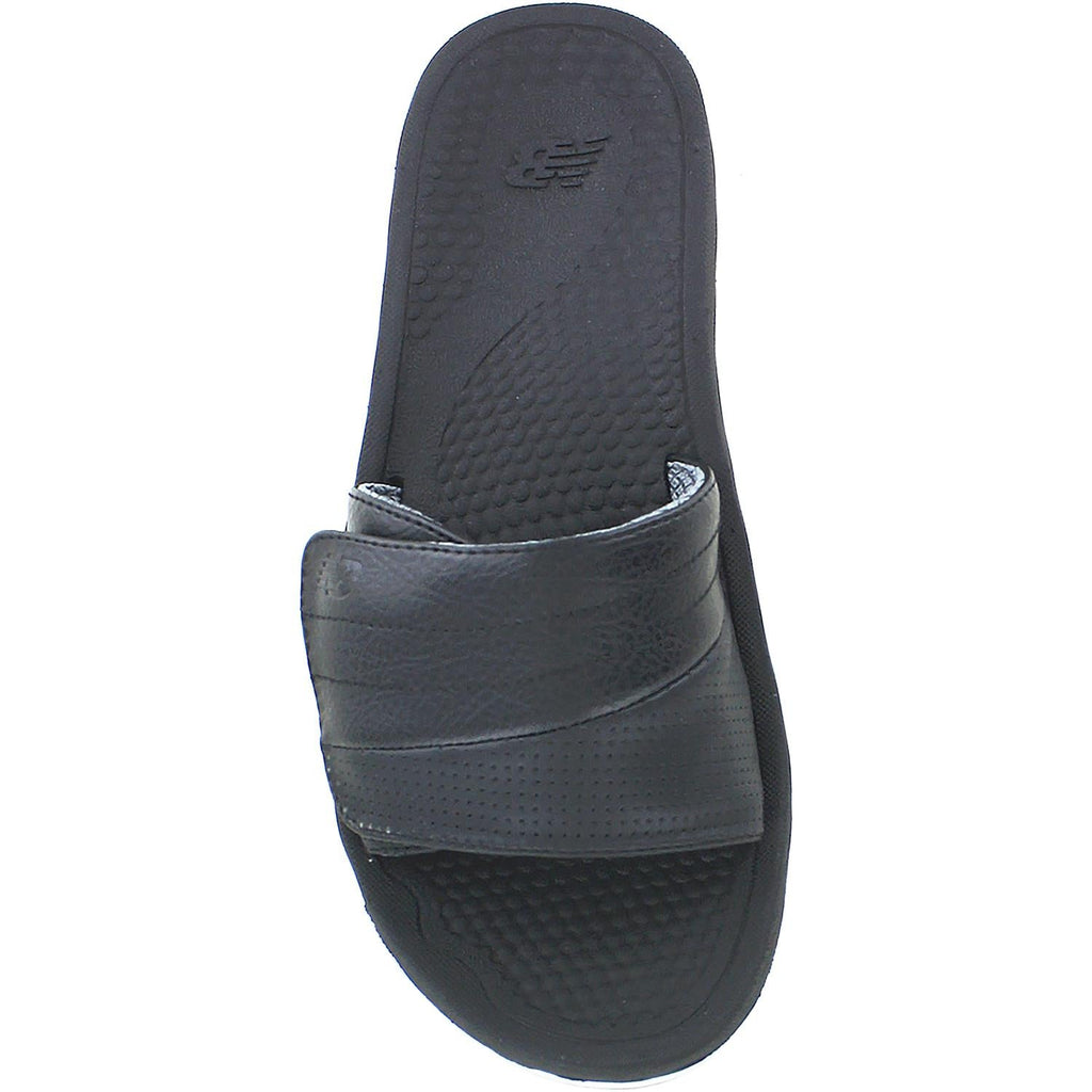 New Balance M3080BGR PureAlign Recharge Slide Men's Slide Sandals Black/Grey Synthetic