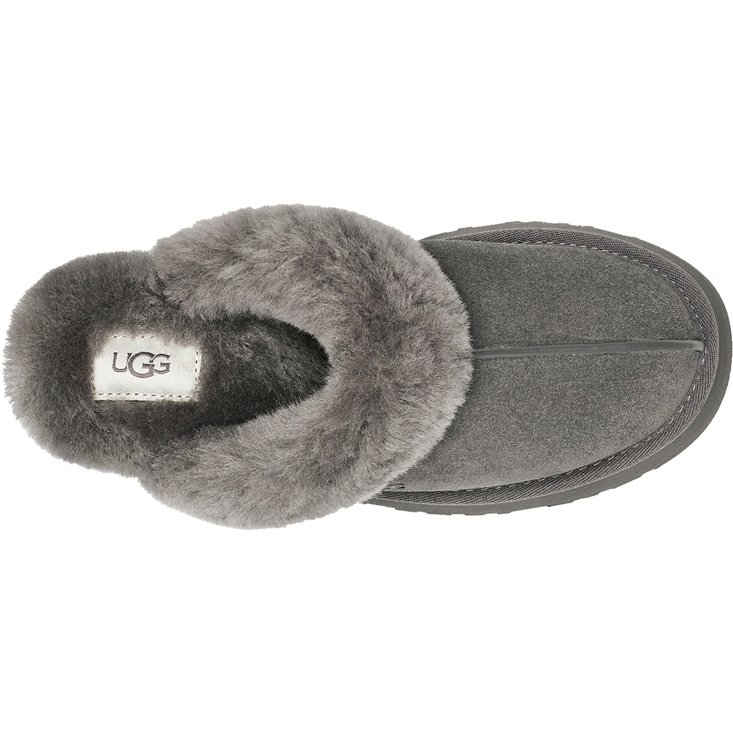 UGG Disquette Women's Slippers Charcoal Sheepskin