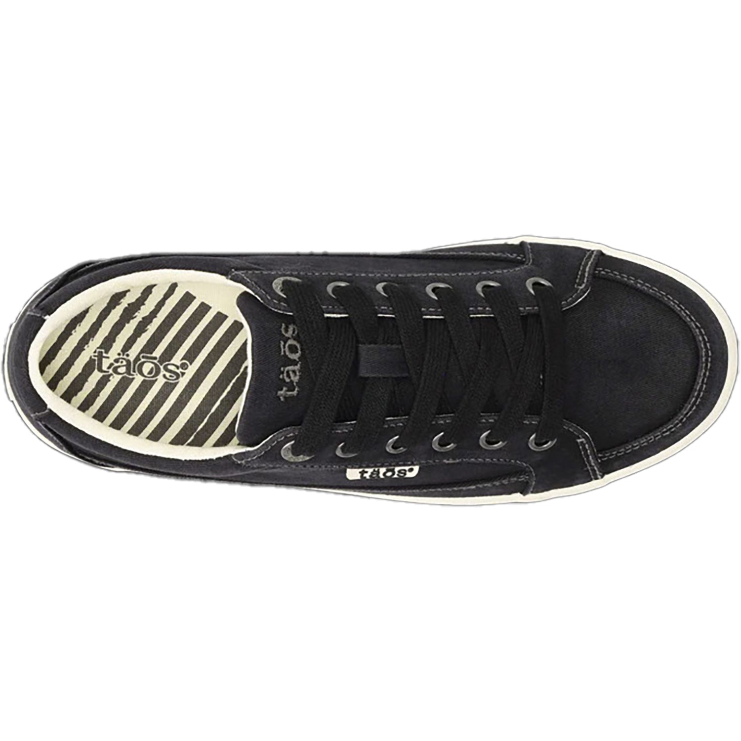 Taos Moc Star 2 Women's Sneakers Black Distressed Canvas
