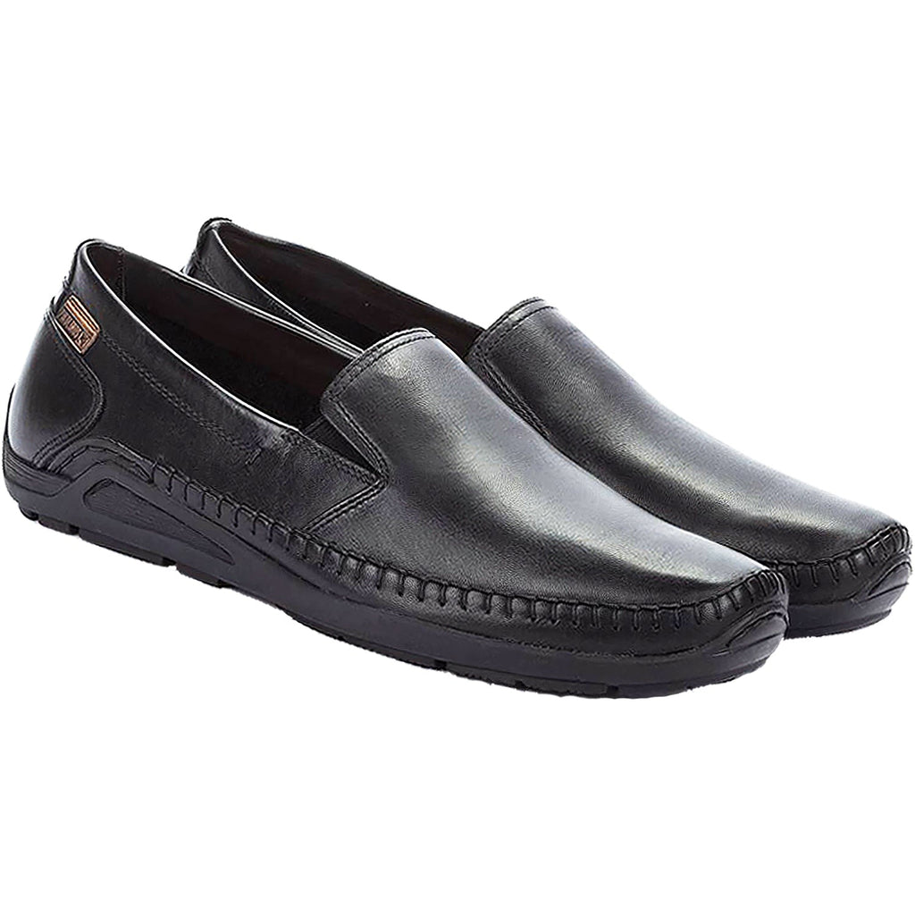 Pikolinos Azores 06H-5303 Men's Loafers Black Leather