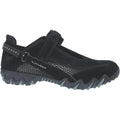 Allrounder by Mephisto Niro Women's Mary Janes Black/Black Suede/Mesh