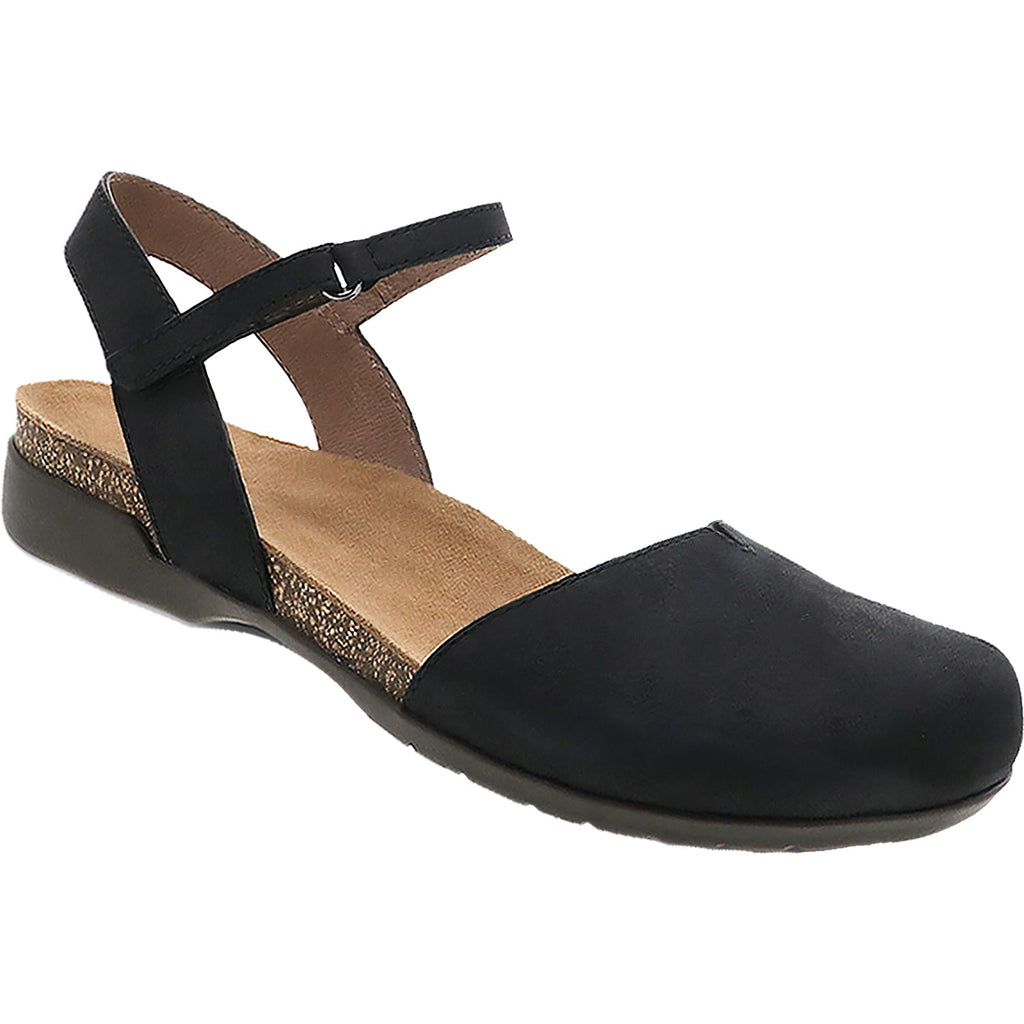 Dansko Rowan Women's Shoes Black Nubuck