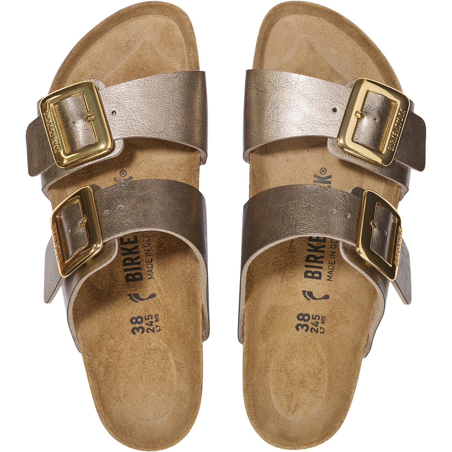 Birkenstock Sydney Luxe Buckle Women's Sandals Graceful Taupe Birko-Flor
