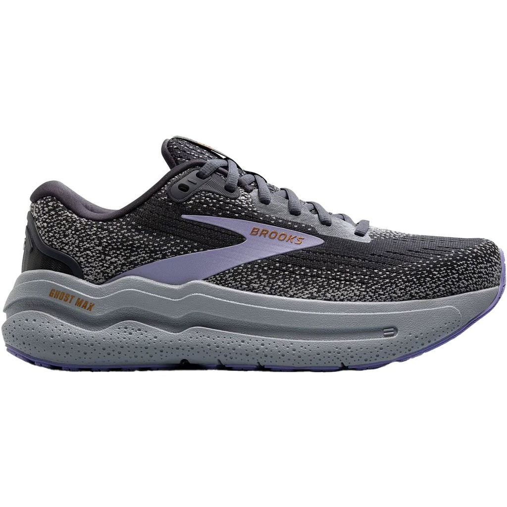 Brooks Ghost Max 2 Mesh (Neutral Support) Women's Running Shoes Ebony/Sweet Lavender/Alloy
