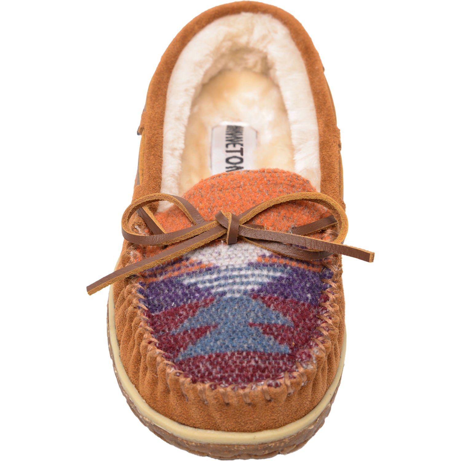 Minnetonka Tilia Women's Slippers Brown Multi Suede