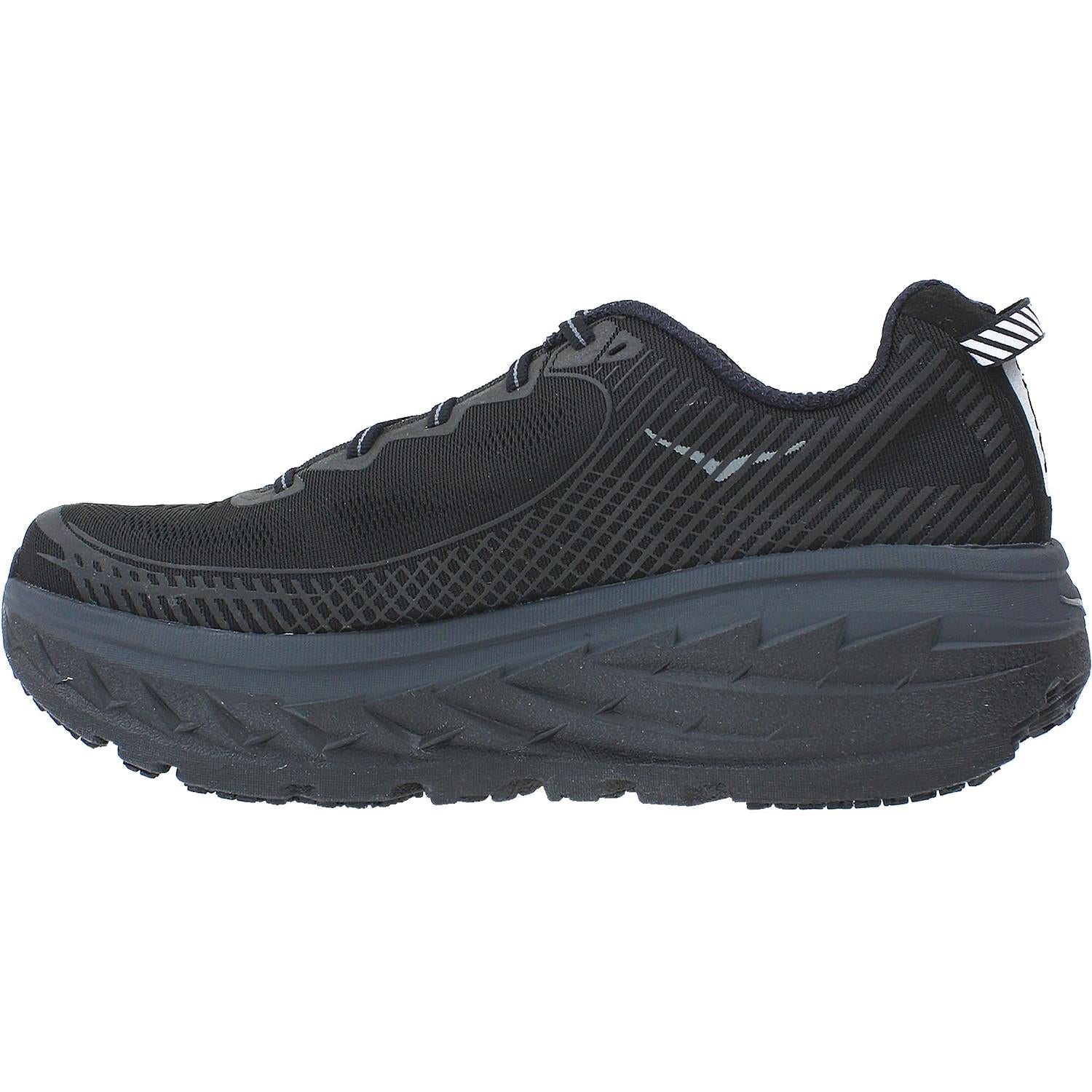 Hoka Bondi 5 (Neutral Support) Men's Neutral Support Shoes Black/Anthracite Mesh