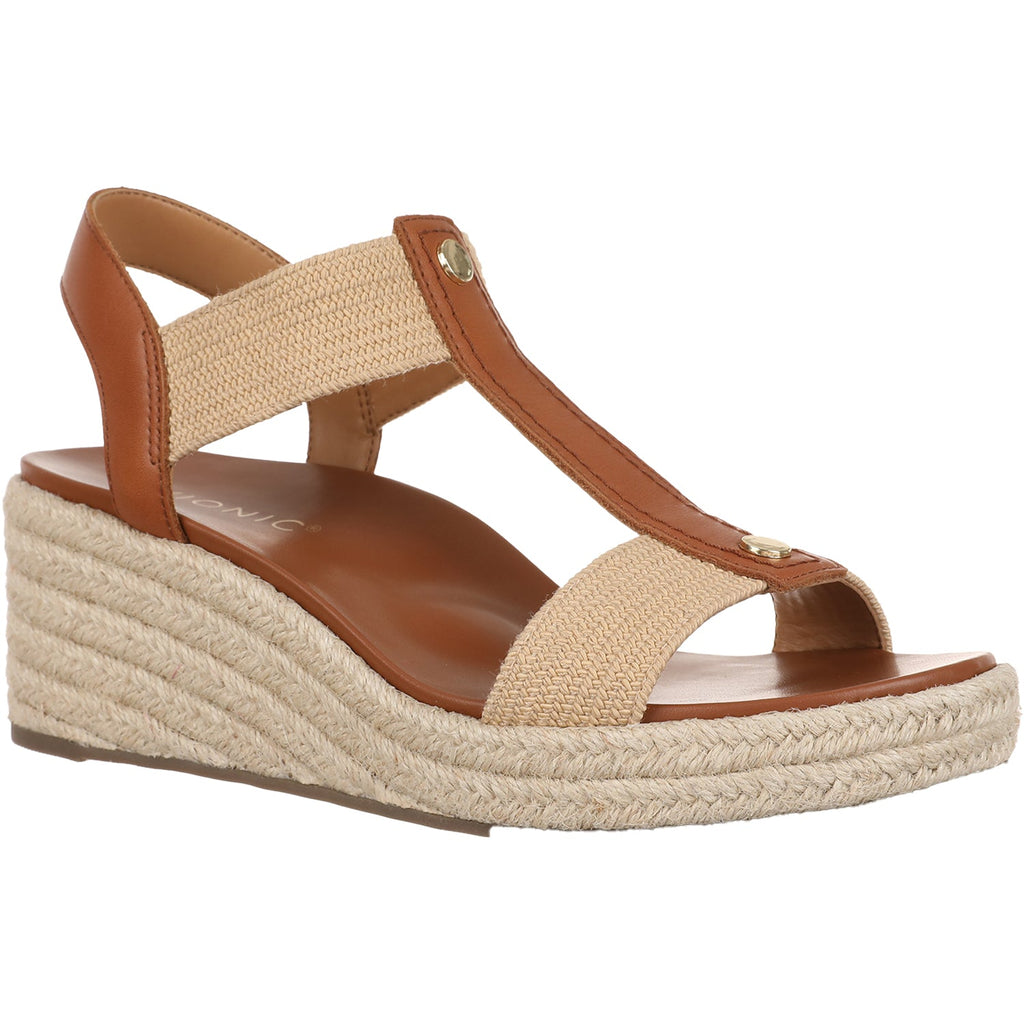 Vionic Calera Wedge Women's Wedge Sandals Camel