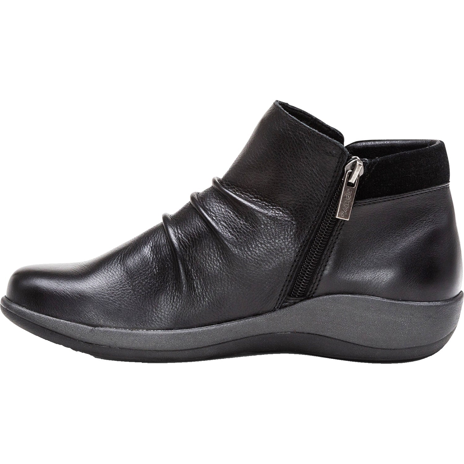 Aetrex Luna Women's Ankle Boots Black Leather