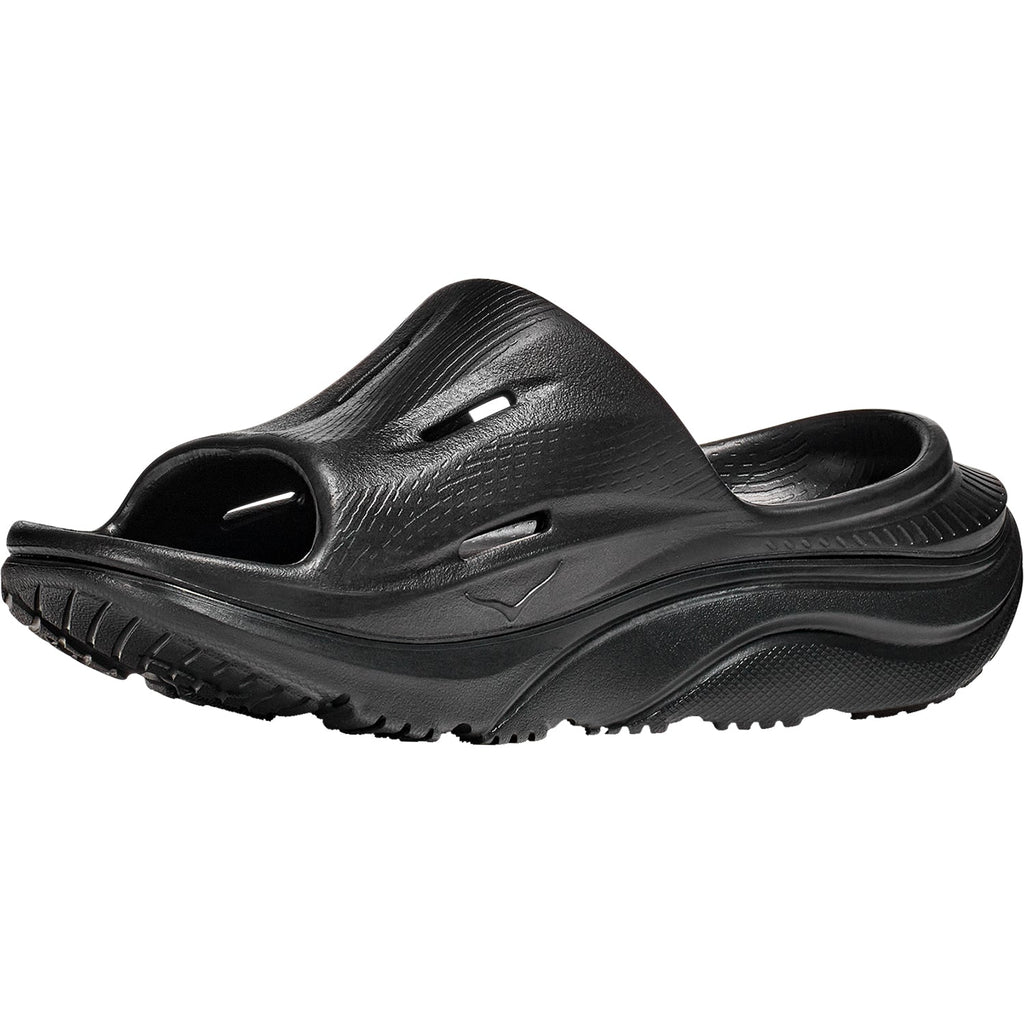Hoka Ora Recovery Slide 3 Unisex Sandals Black/Black EVA