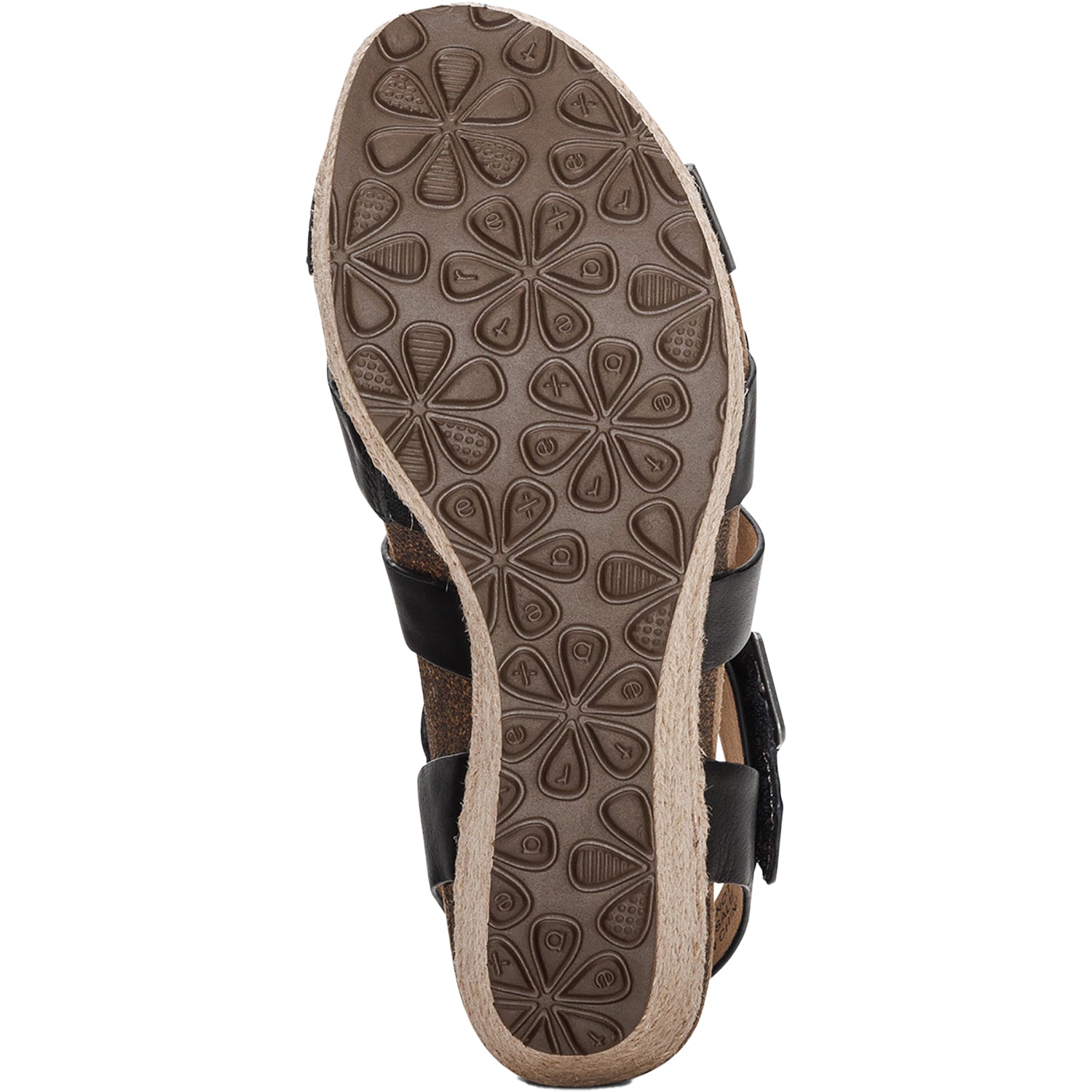 Aetrex Anna Women's Wedge Sandals Black