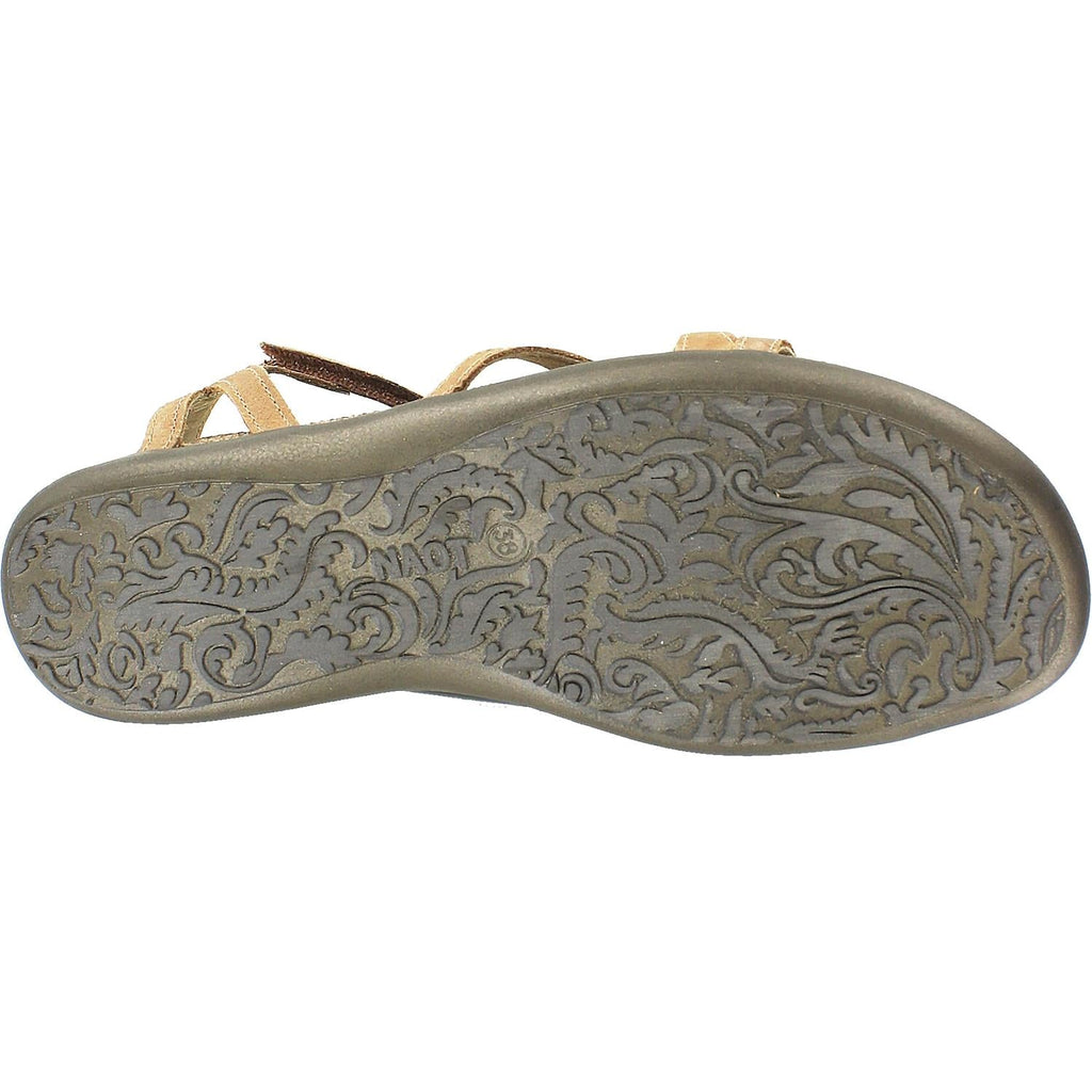 Naot Dorith Women's Slingback Sandals Latte Brown Leather
