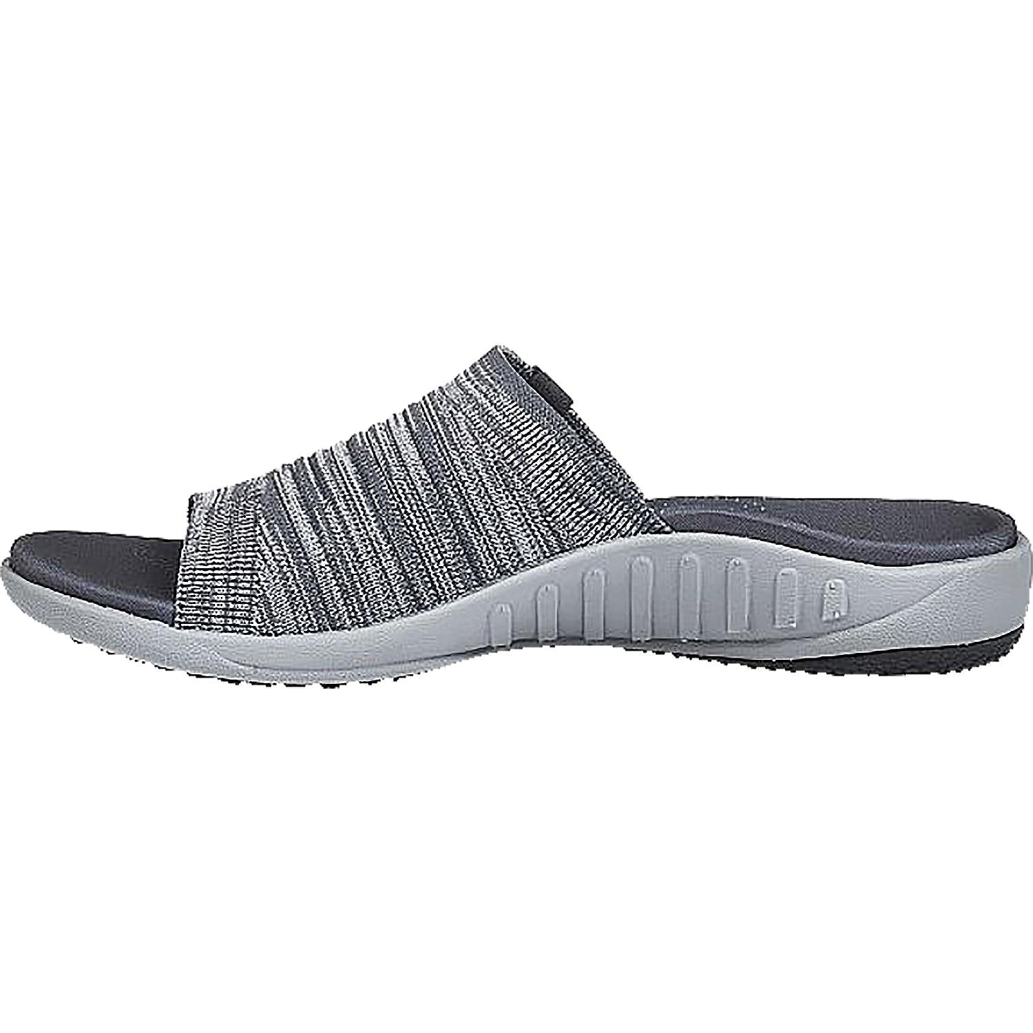 Spenco Astoria Memory Foam Slide Women's Sandals Wild Dove Knit Fabric