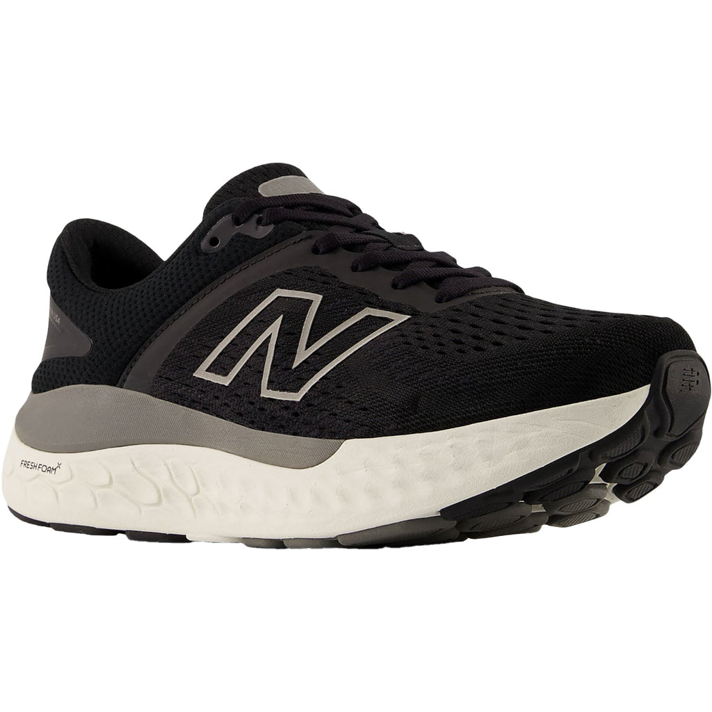 New Balance Fresh Foam X W1540BK4 - Made in USA (Stability Support) Women's Running Shoes Black/White Mesh