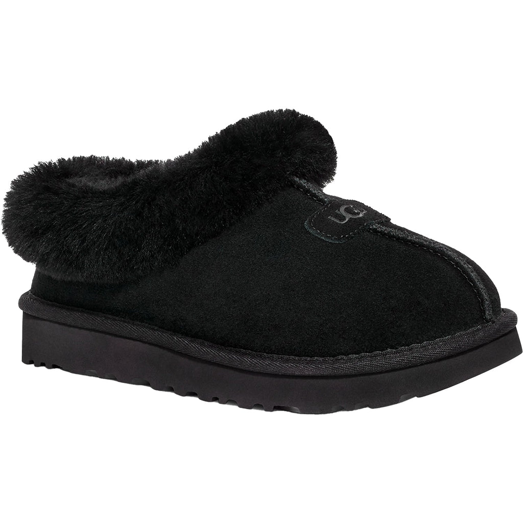 UGG Tazzette Women's Slippers Black Suede